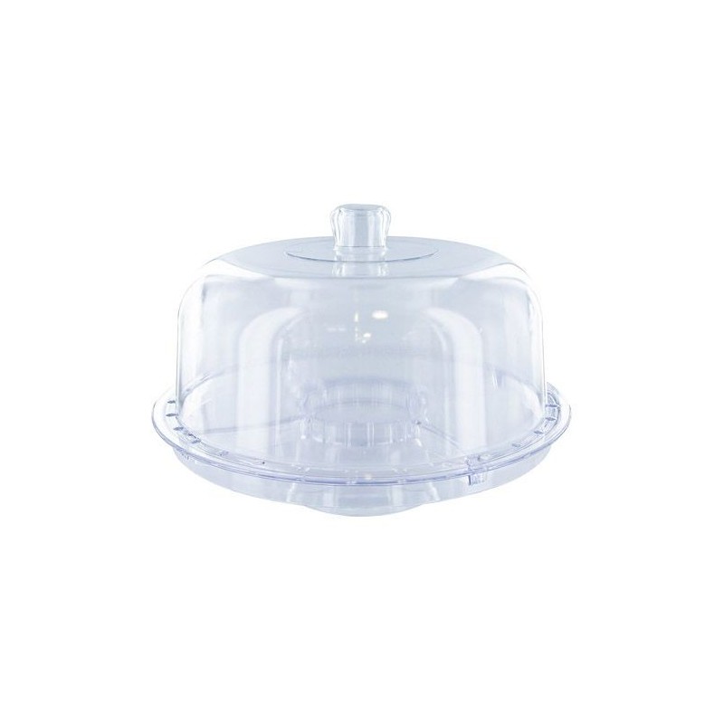 Wholesaler and supplier. Glass cake stand with dome lid