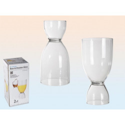 Grossiste verre shooter 2 en1
