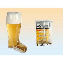 Grossiste verre à bière forme botte