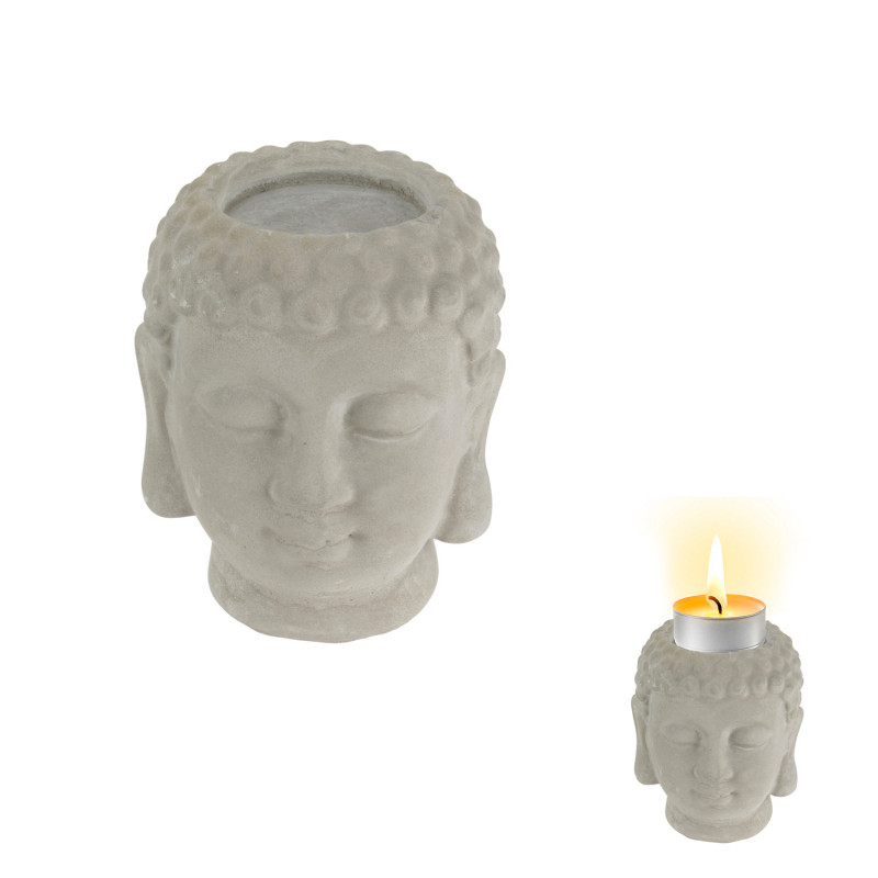 Grossiste photophore buddha - 7.5x8x9.5 cm