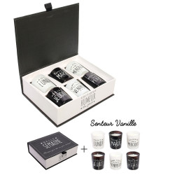 Grossiste bougie humeur x6 coffret