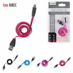 Grossiste et fournisseur. Câble micro USB LED rose pour charger et synchroniser