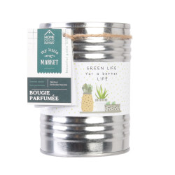 Grossiste bougie pot en métal Little Market