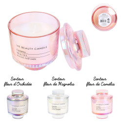 Grossiste bougie écrin The Beauty Candle en verre