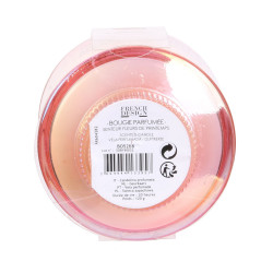 Grossiste bougie écrin The Beauty Candle en verre rose