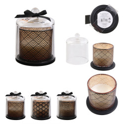 Grossiste bougie cloche noire spécial spa chic - 10.4x8.4m