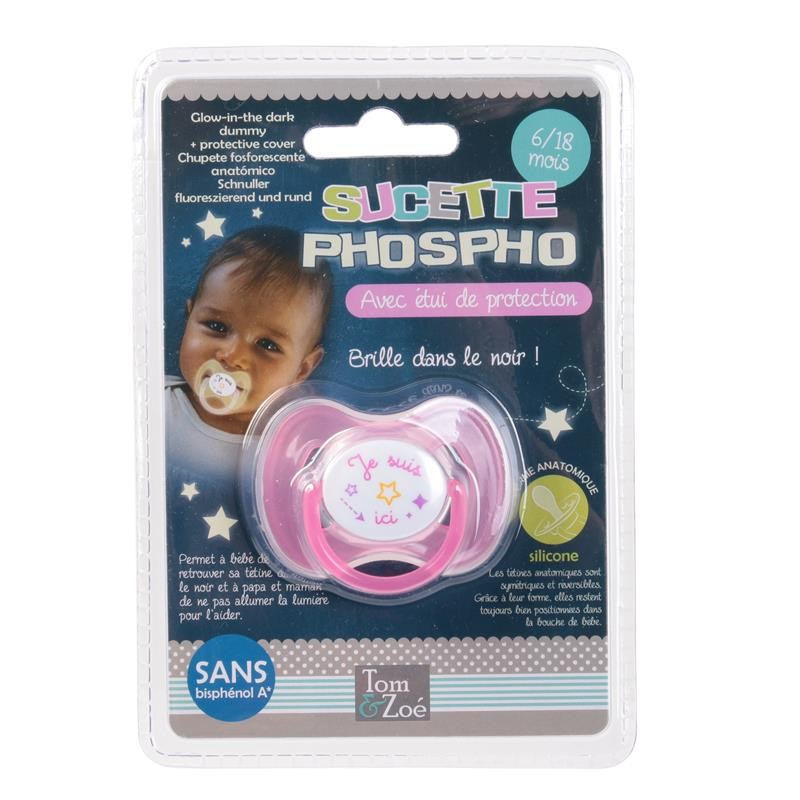 Grossiste tétine de nuit phosphorescente avec étui Tradaka