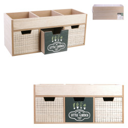 Grossiste Rangement 3 tiroirs avec compartiments