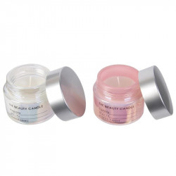 Grossiste coffret de bougie pot beauté x2