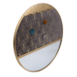 Grossiste miroir porte-bijoux décoratif - d40.5cm