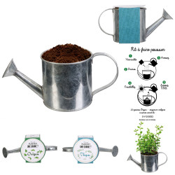 Grossiste graine à planter aromates arrosoir metal