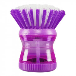 Grossiste et fournisseur. Brosse à vaisselle avec réservoir violette