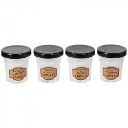 Grossiste coffret de bougie en verre Pot de confiture