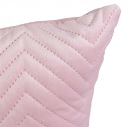 Grossiste coussin à motif blush 40x40cm rose