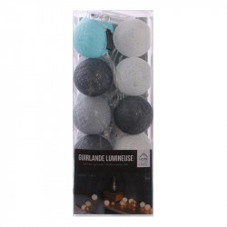 Grossiste guirlande lumineuse bleue et grise - 3m45