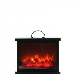 Grossiste cheminée décorative LED 30x13x24.5cm