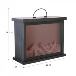 Grossiste cheminée décorative LED 30x13x24.5cm