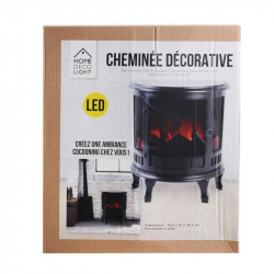 Grossiste cheminée décorative LED 30.5x16x35.5cm