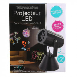 Grossiste projecteur LED avec disque interchangeable x4