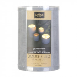 Grossiste bougie LED avec base en ciment 15x10cm