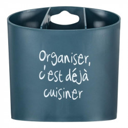 Grossiste et fournisseur. Range couverts avec fond amovible gris