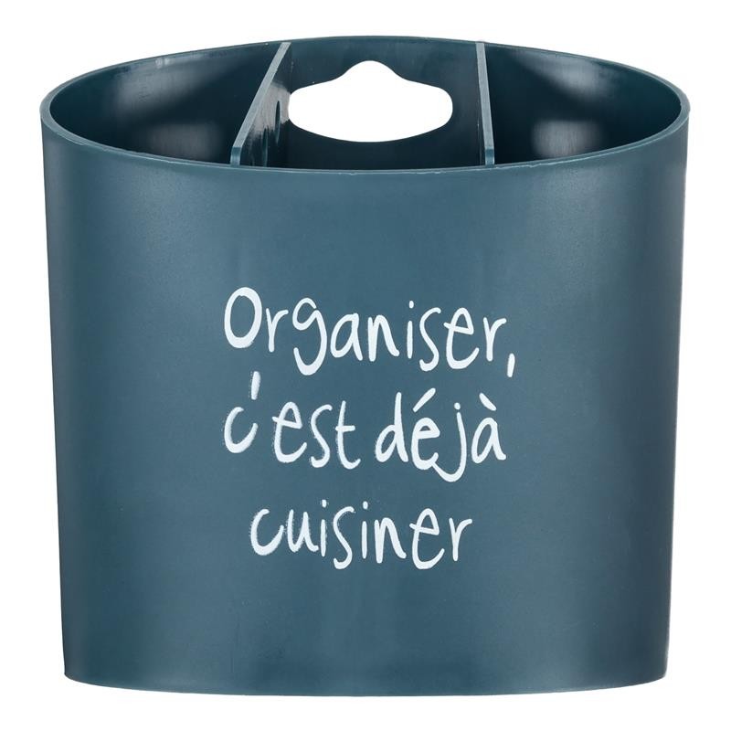 Grossiste et fournisseur. Range couverts avec fond amovible gris