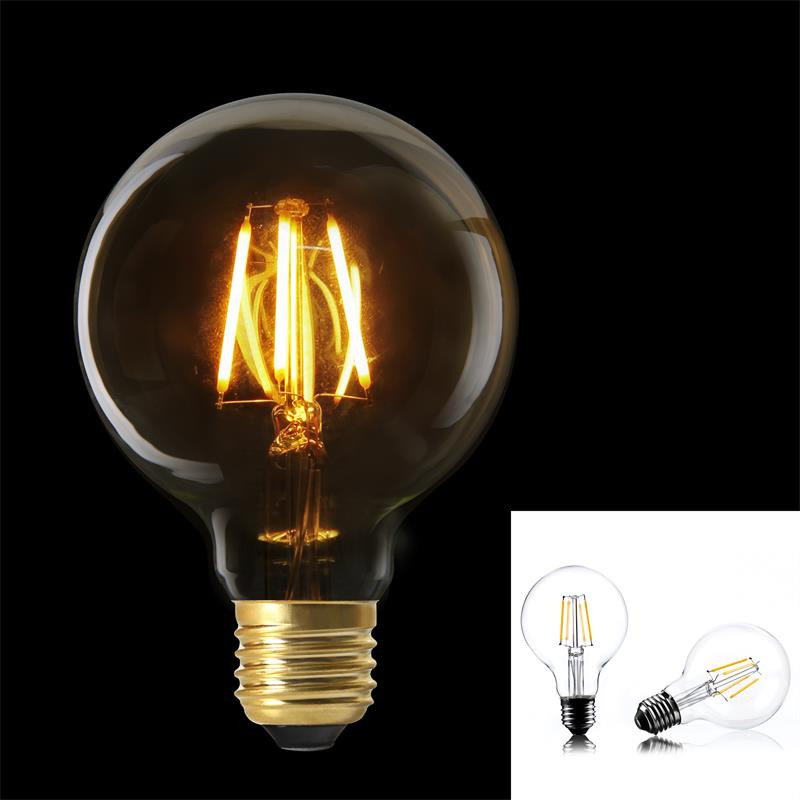 Grossiste ampoule g80 e27 avec led droit transparent 2w