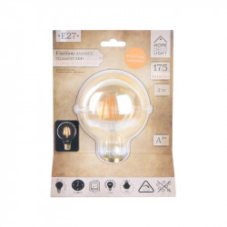 Grossiste ampoule g80 e27 avec led droit ambré 2w