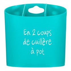 Grossiste et fournisseur. Range couverts avec fond amovible turquoise