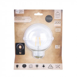 Grossiste ampoule g95 e27 avec led droit transparent 2W