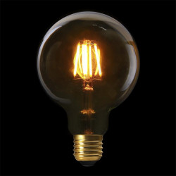 Grossiste ampoule g95 e27 avec led droit ambré 2w