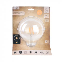 Grossiste ampoule g125 e27 avec led droit ambré 2w