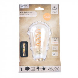 Grossiste ampoule st64 e27 avec led spiral ambré 2w