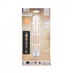 Grossiste ampoule tube e27 avec led ambré 22.5cm 2w