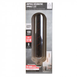 Grossiste ampoule tube e27 avec led spiral irise 26.7cm 4w