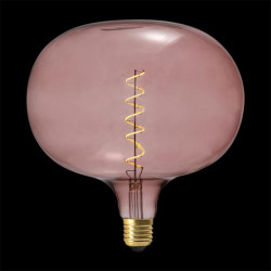 Grossiste ampoule bulle 220x225mm e27 rose 6w