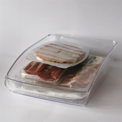 Grossiste et fournisseur. Rangement de frigo 33 x 22 cm transparent