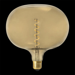 Grossiste ampoule en forme de bulle 220x225mm e27 ambré 6w
