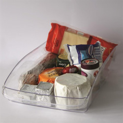 Grossiste et fournisseur. Rangement de frigo 33 x 22 cm transparent