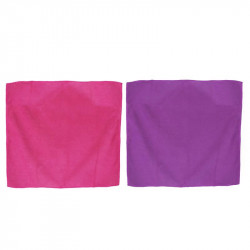 Grossiste et fournisseur. Torchon microfibre aimanté x 2 rose et violet