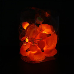 Grossiste guirlande flamant X10 LEDS