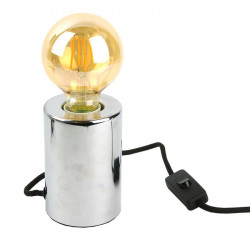 Grossiste lampe à poser argentée