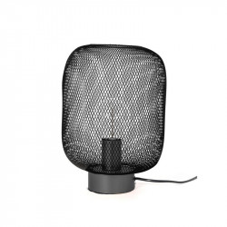 Grossiste lampe à poser avec grille noire