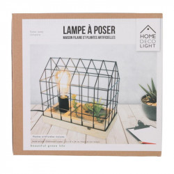 Grossiste lampe à poser dans maison filaire et plantes artificielles