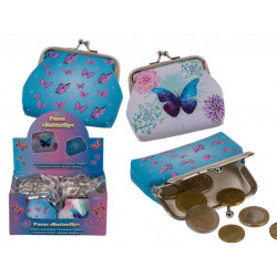 Grossiste porte-monnaie à motif papillon