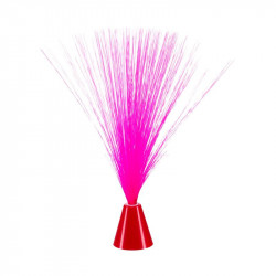 Grossiste lampe fibre mini rose