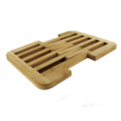 Bamboo adjustable trivet