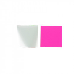 Grossiste post-it repositionnable statique rose et blanc