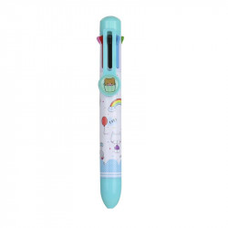 Grossiste stylo 8 couleurs turquoise