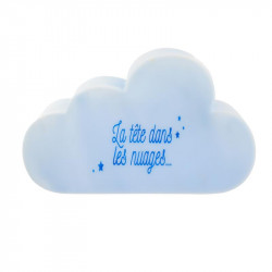 Grossiste veilleuse en forme de nuage bleu 15x25x12cm